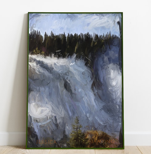 Forsen 50x70 - Fine Art Print - signerad & numrerad 3/3