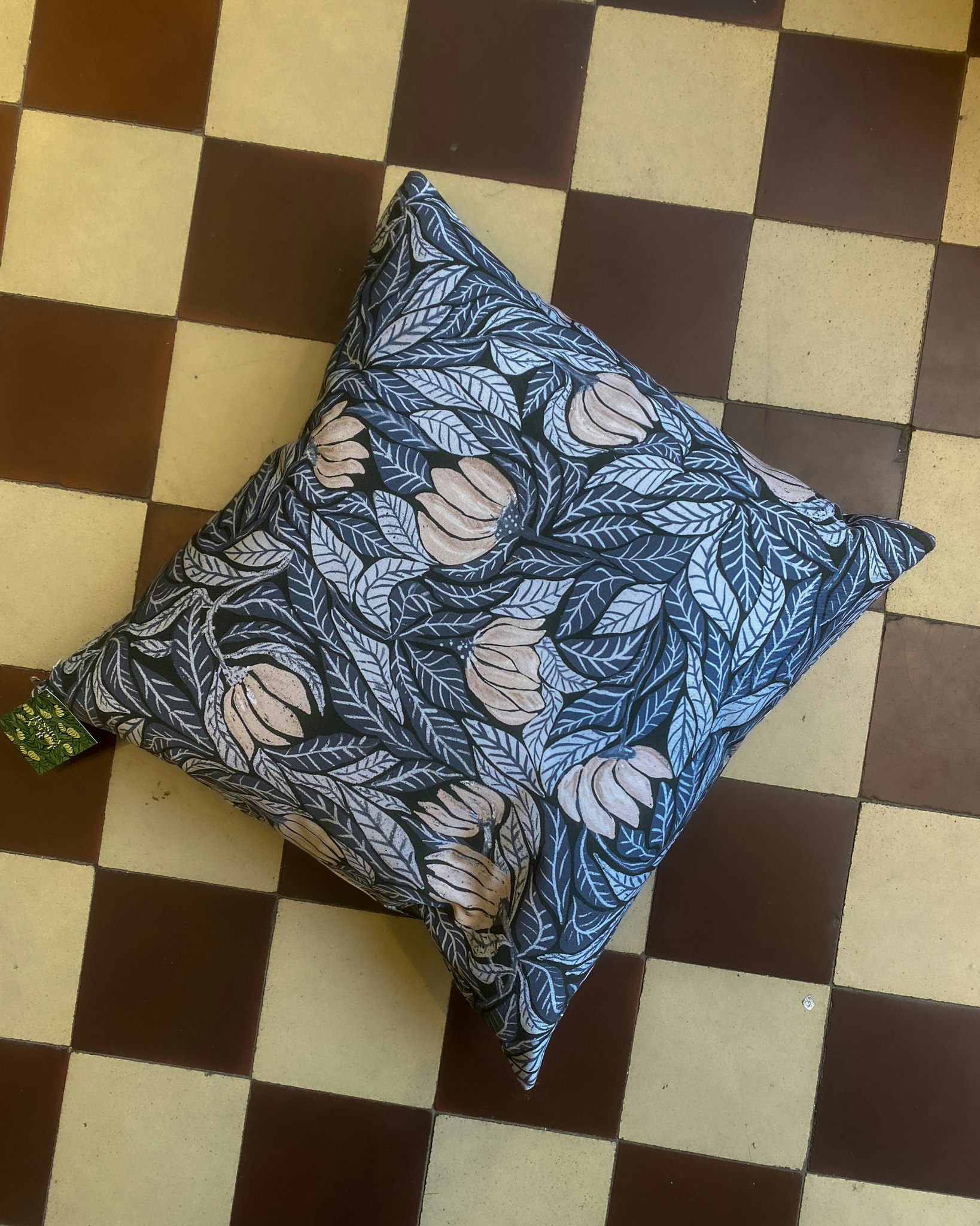 Vildvuxen Frost - Kuddfodral 50x50 cm  – Ekologisk bomull