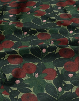 Lingonberries Bordsduk 140x200 cm – Ekologisk bomull