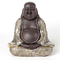 Sittande Happy Buddha