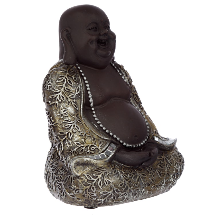 Sittande Happy Buddha