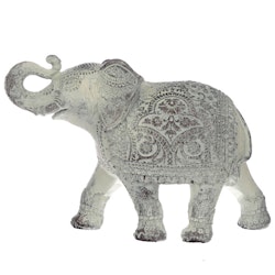 Borstad Vit Thai Elefant