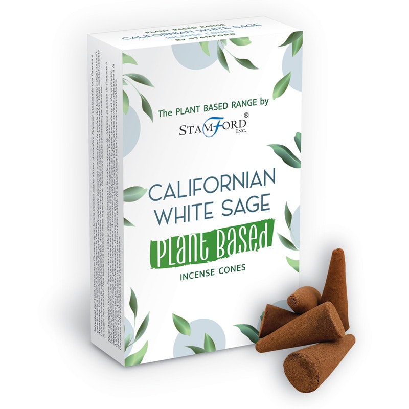 Växtbaserade Rökelsekoner Californian White Sage (Vit Salvia)