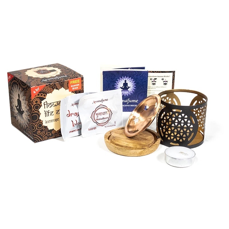 Aromafume Exotic Incense Diffuser Flower of Life