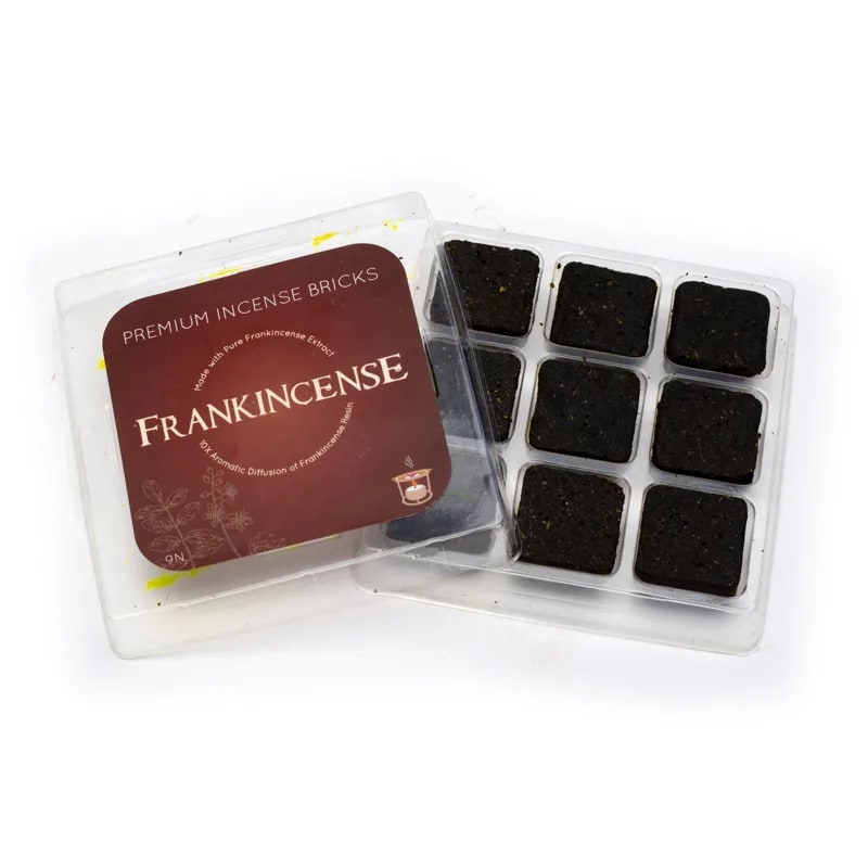 Aromafum Frankincense rökelse-tegelsten 9 st/frp