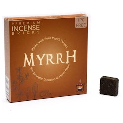 Aromafum Myrrh rökelsesten 9 st/frp