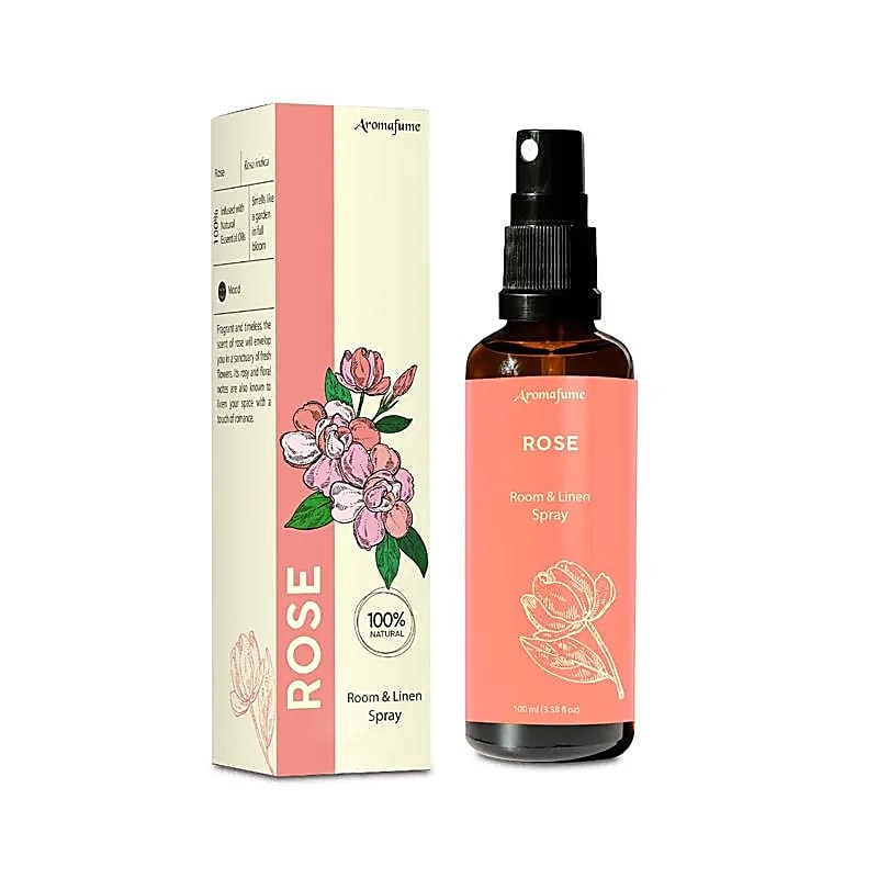 Rum och Linnespray Ros 100 ml