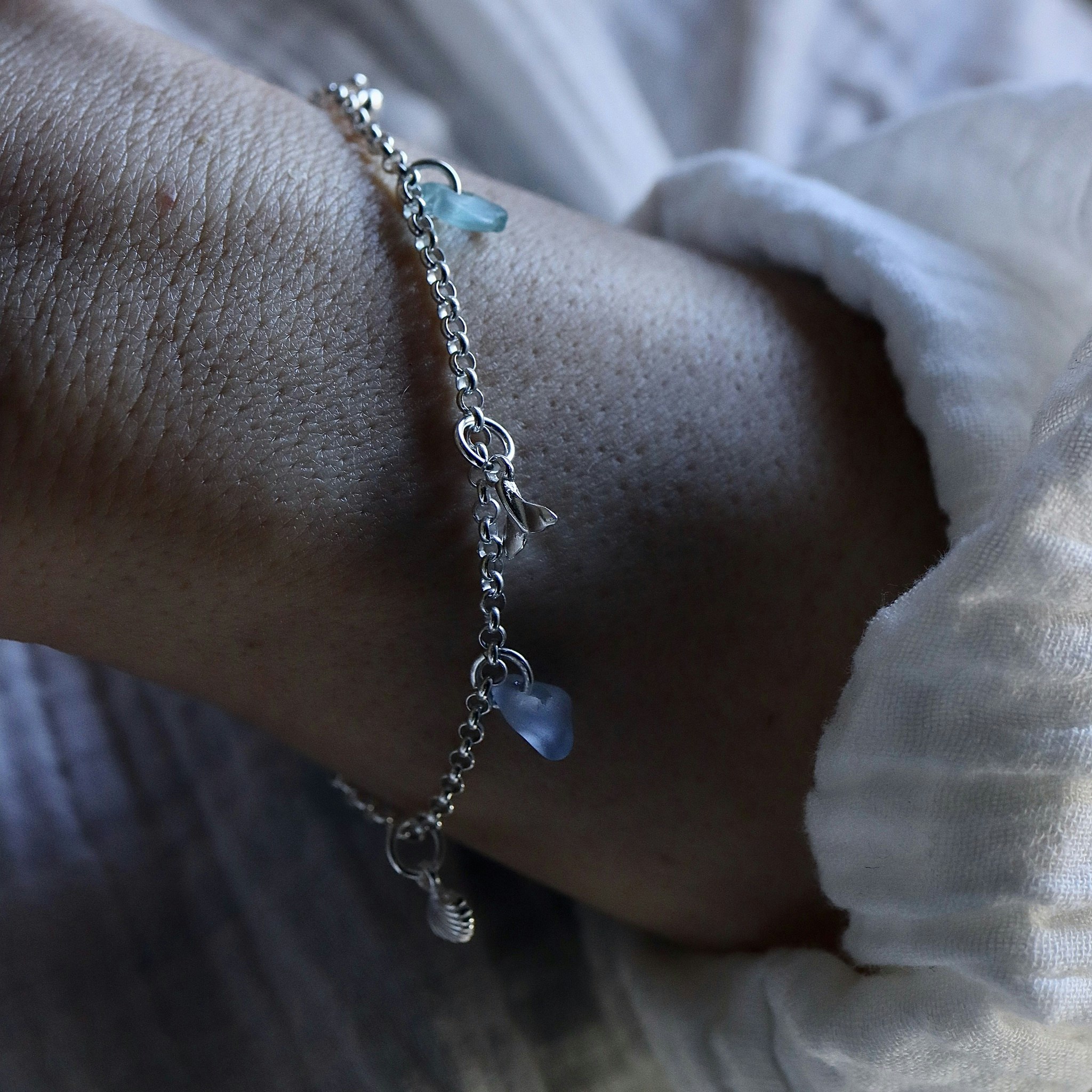 Berlockarmband Blue Dreams