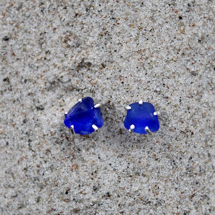 Clearly Blue stiftörhängen