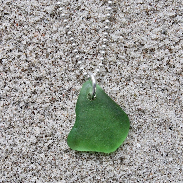 Green Bird halsband
