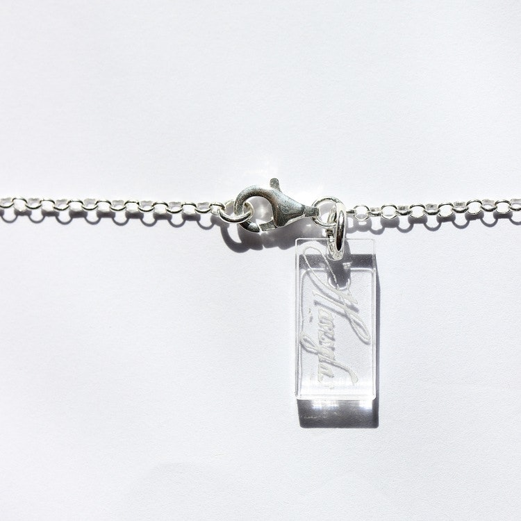 Shimmering patterns halsband