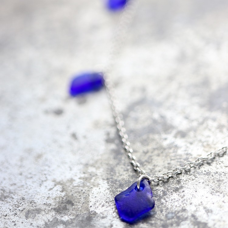 Treasure Hunter´s Blue halsband