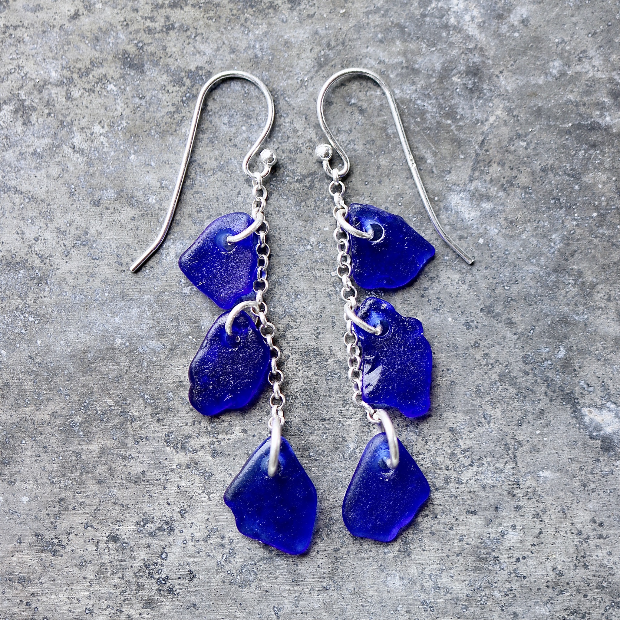 Treasure Hunter´s Blue örhängen