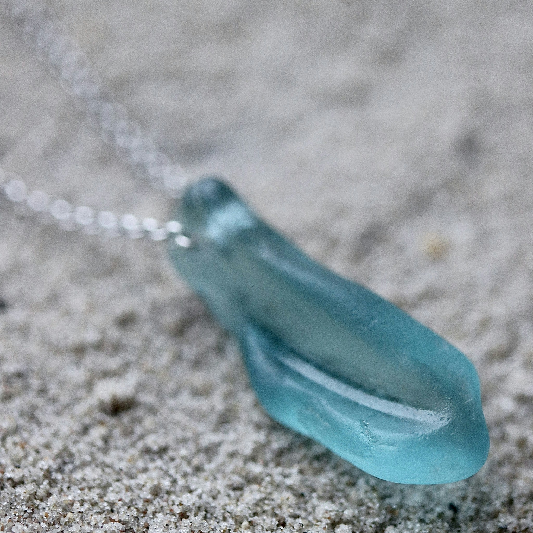 Blue Icicle halsband