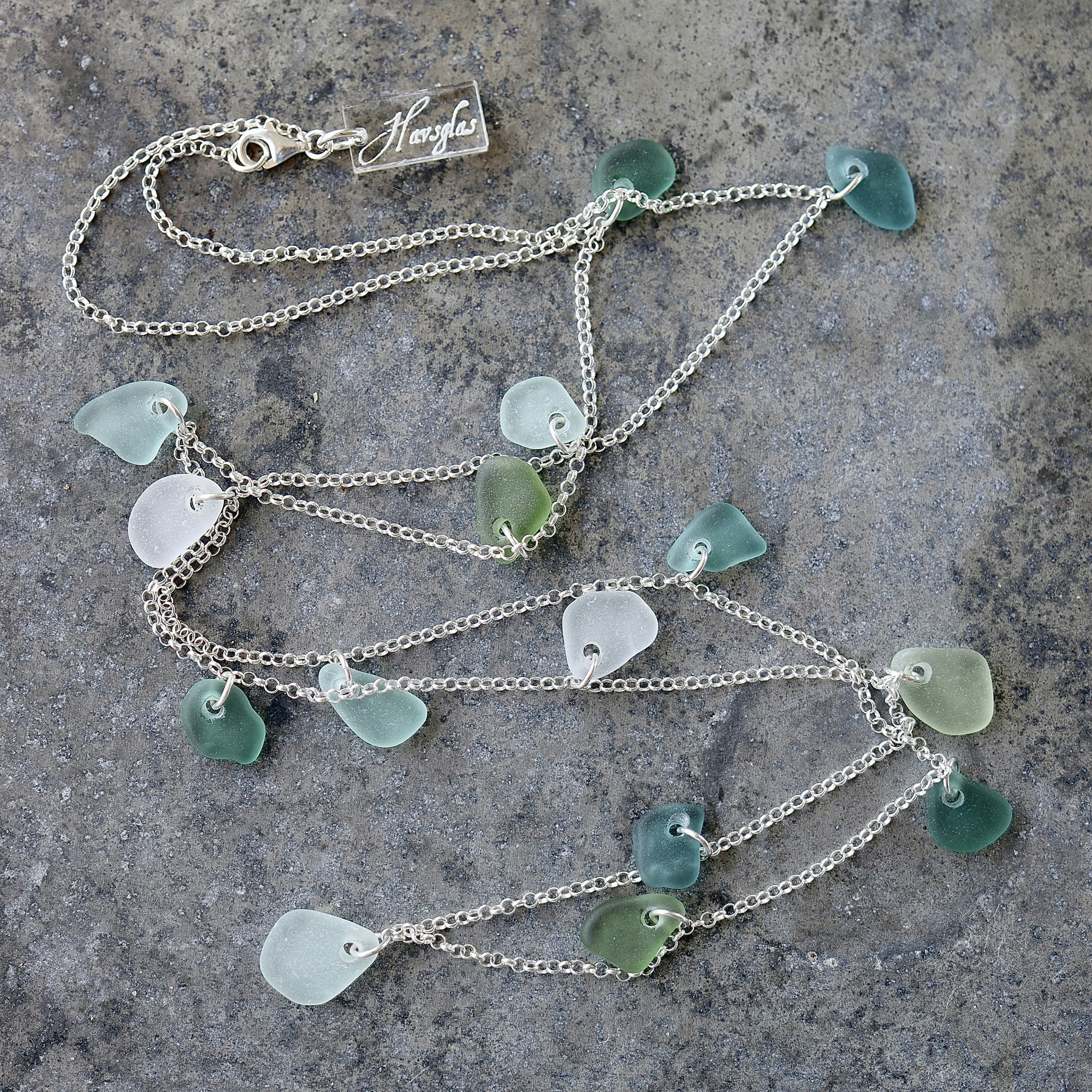 Long Treasure Hunter´s  Oceancolors halsband