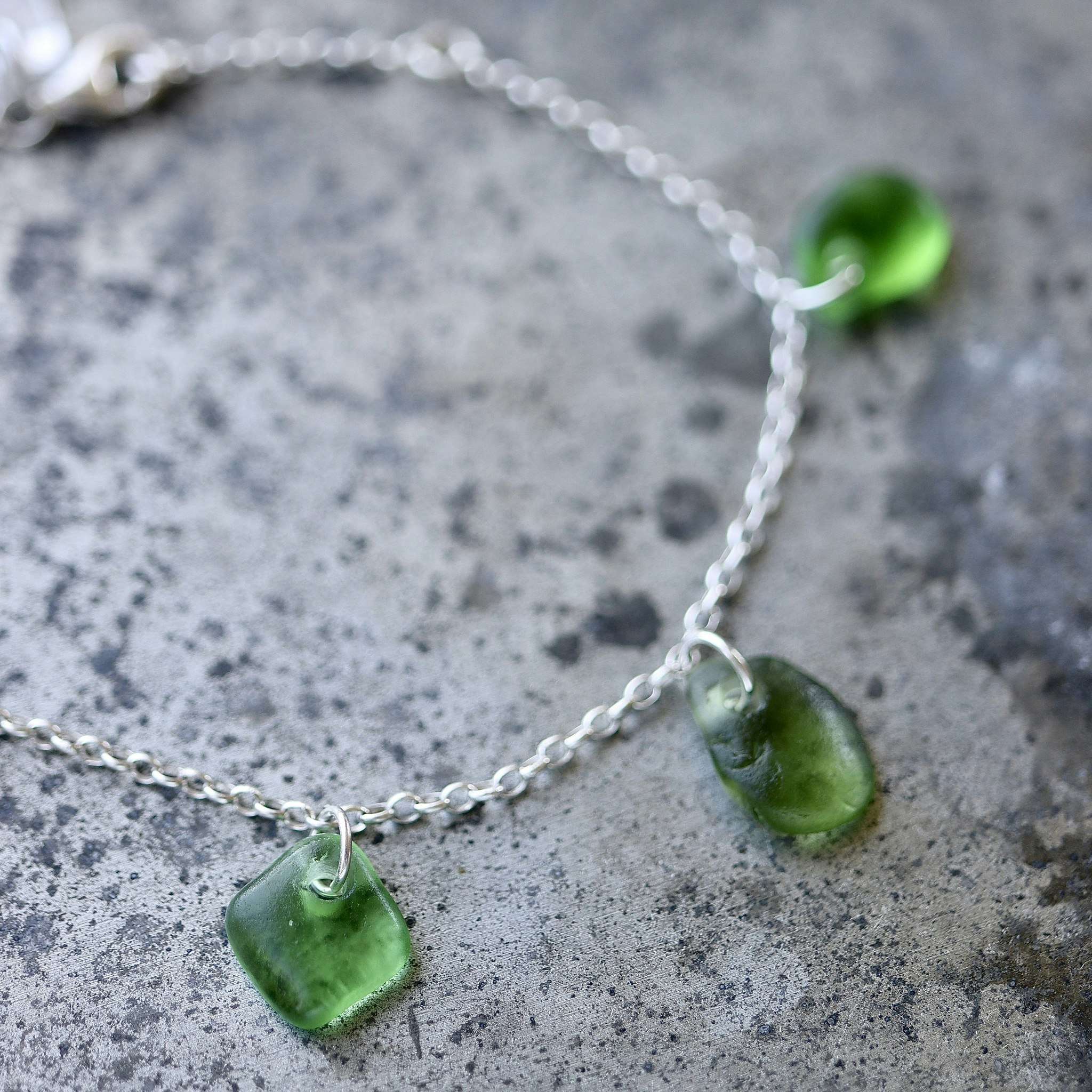 Treasure Hunter´s Lovely Green armband