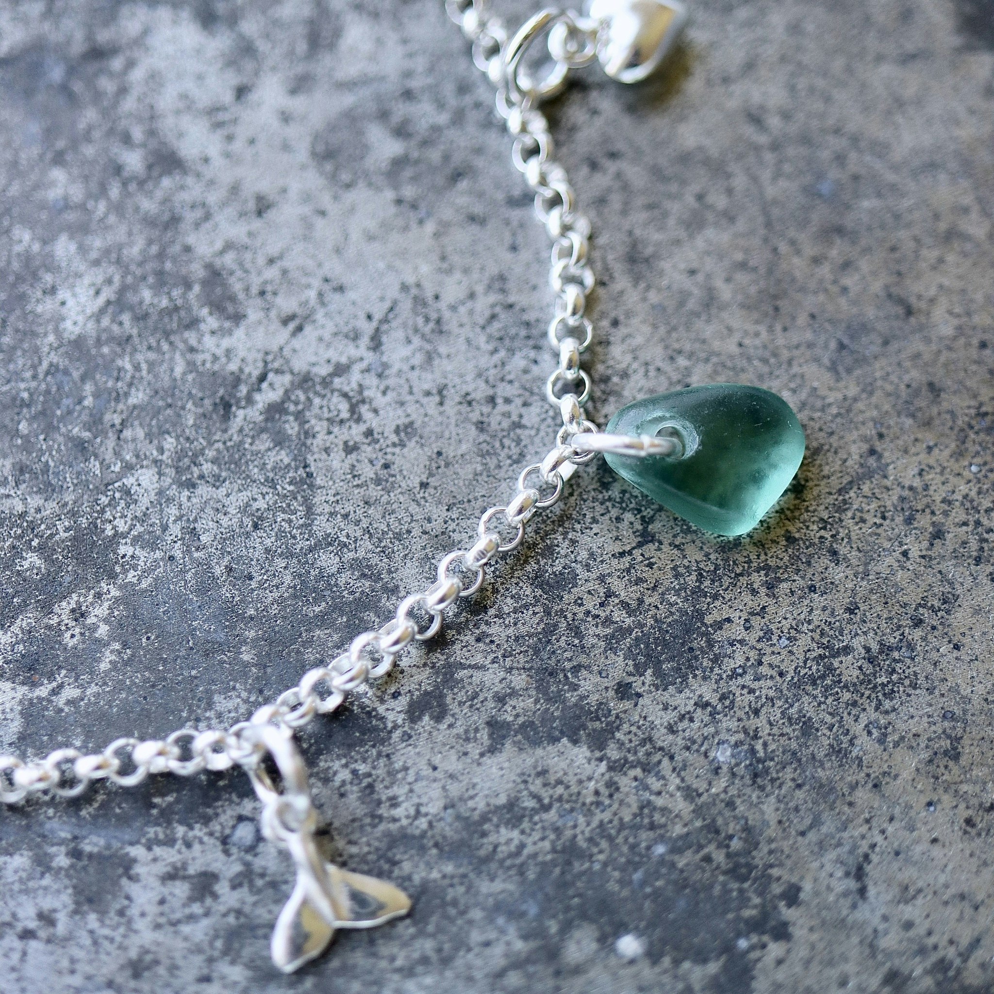 Berlockarmband Seafoam