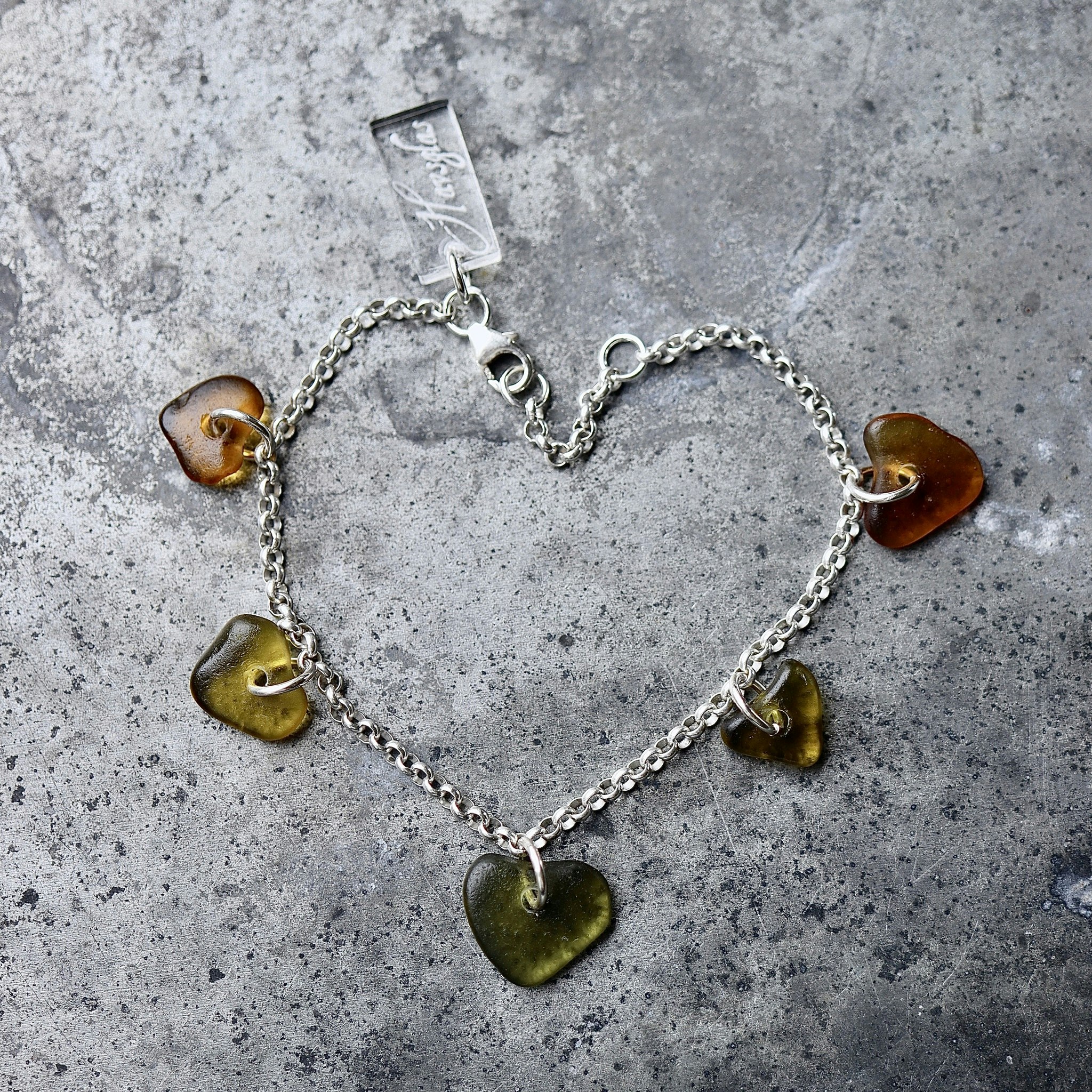 Treasure Hunter´s Autumn Hearts armband
