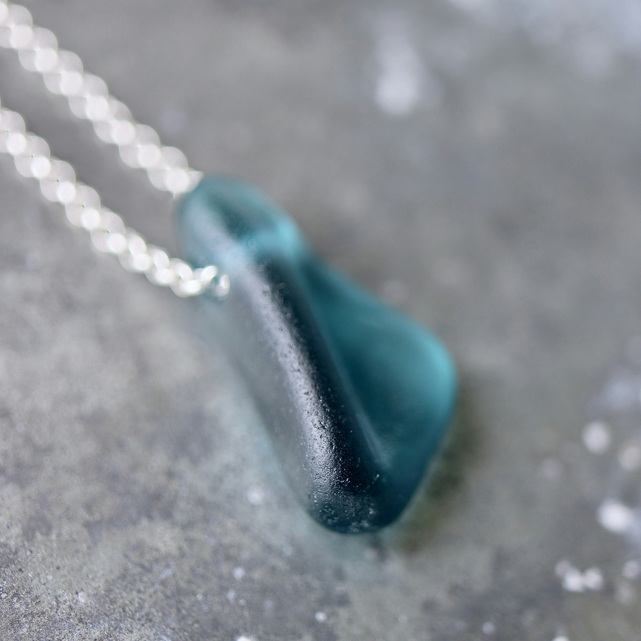 Blue Turn halsband