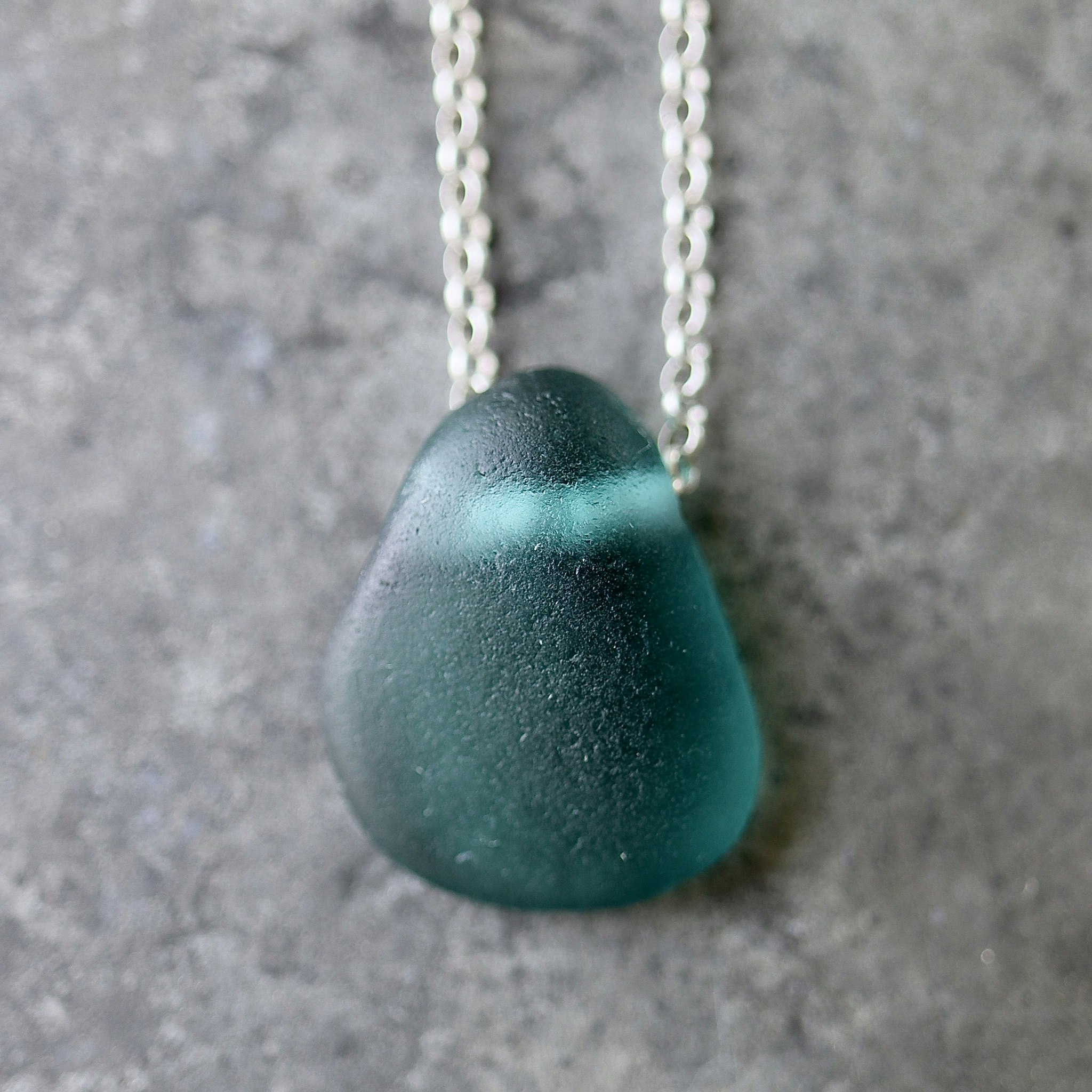 Silver Trough Turquoise halsband