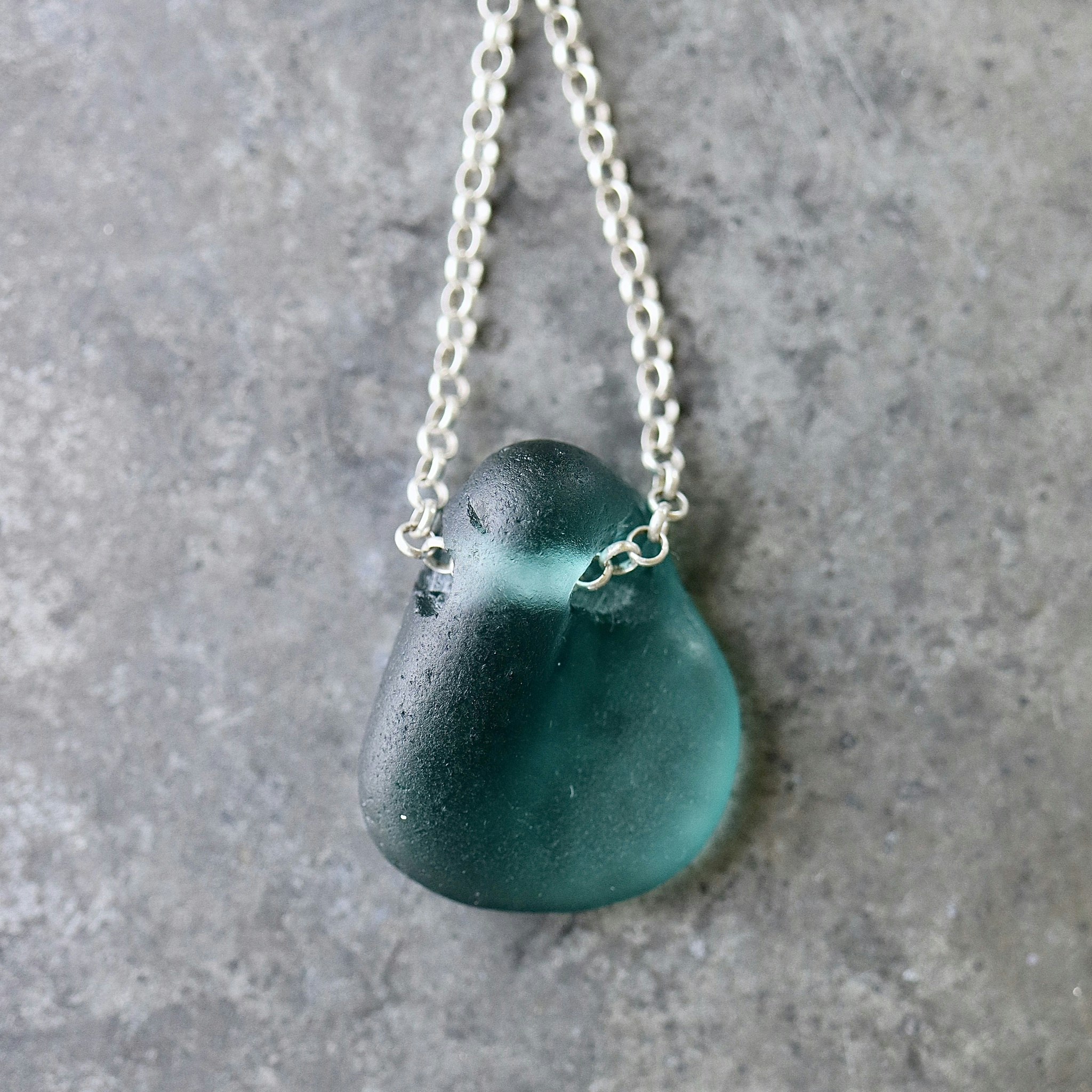 Silver Trough Turquoise halsband
