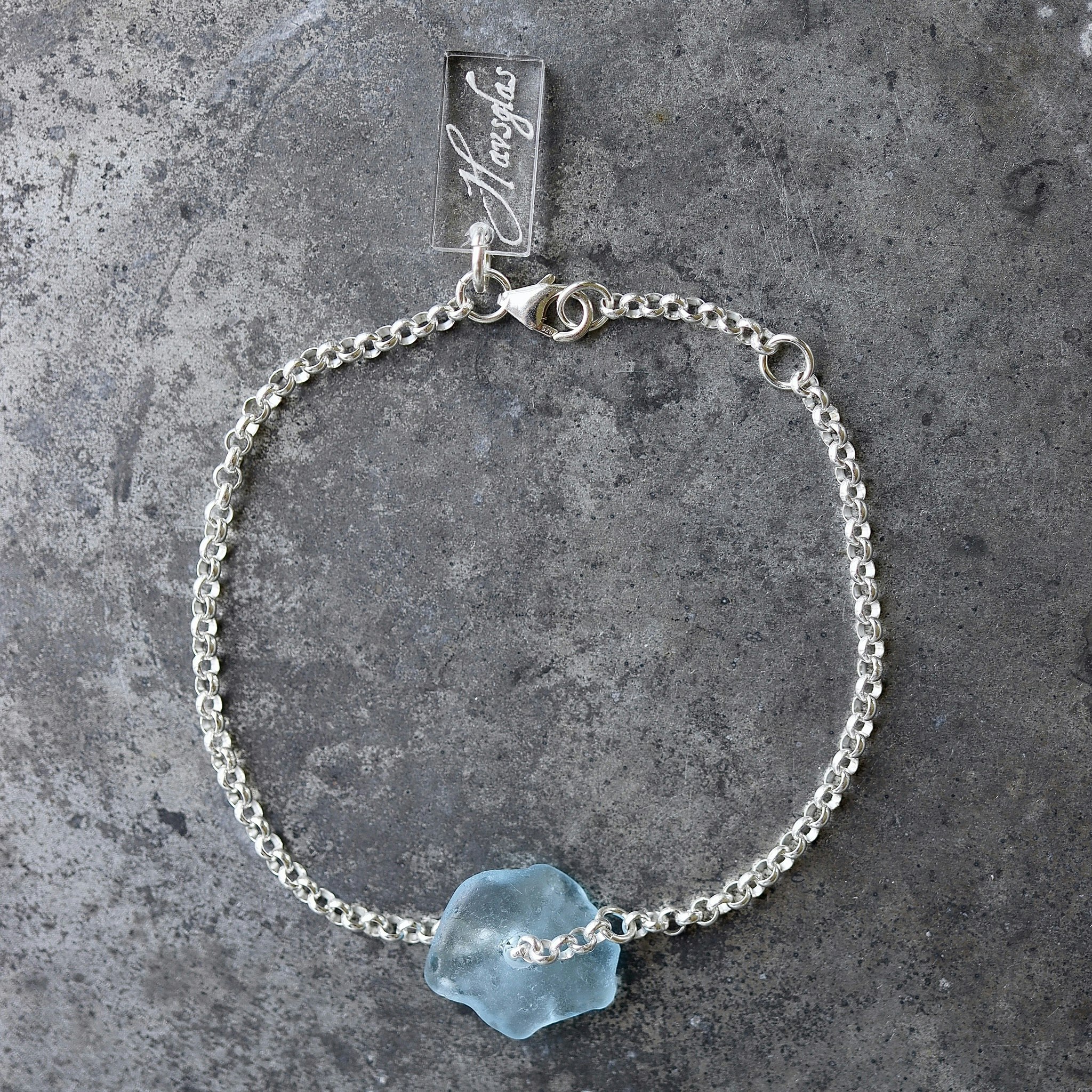 The Shape Of Light Blue armband