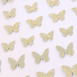 Guld fjärilar