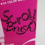Zig Scroll & Brush tuschpennor 6-p röd lila