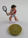 **Miniatyr** Tennisspelare