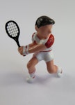 **Miniatyr** Tennisspelare