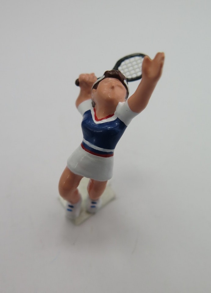 **Miniatyr** Tennisspelare tjej
