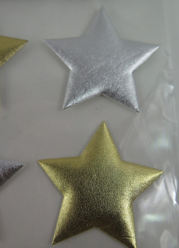 Stickers 3D stjärnor