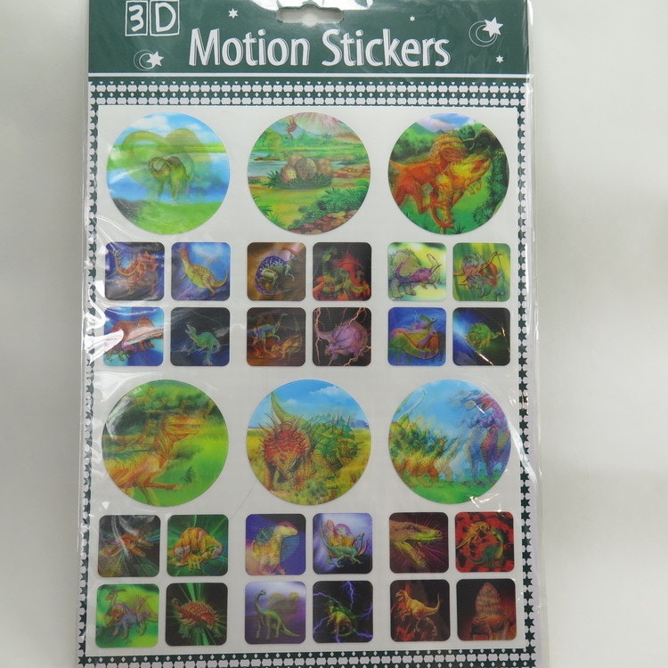 3D Stickers dinosaurier