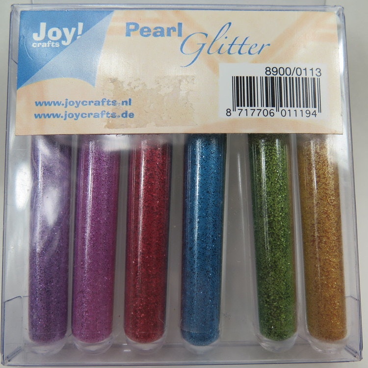 Pearl Glitter 6 färger