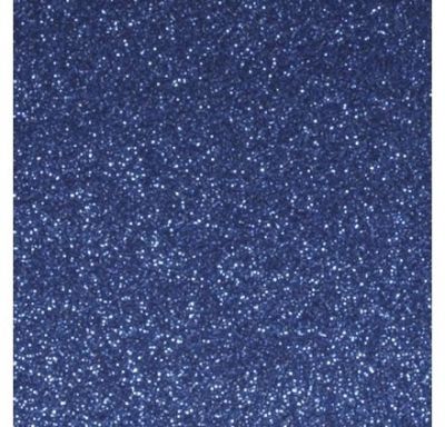 Glitterpapper 30,5x30,5 Royalblå