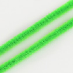 Chenille Piprensare 5mm neon grön