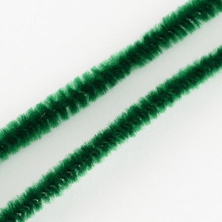 Chenille Piprensare 5mm mörk grön