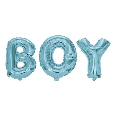 Babyshower folie ballonger BOY