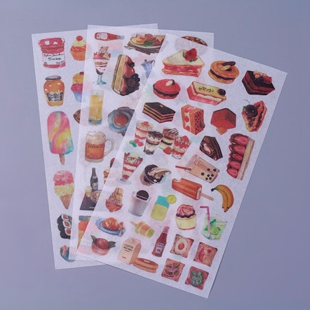 Stickers till scrapbooking 3ark