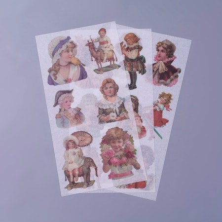 Stickers till scrapbooking 3ark