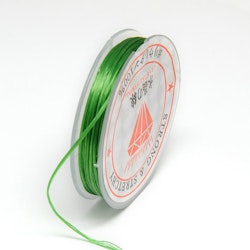 Kopia Färgad Elastisk nylontråd på rulle 0,6mm Grön