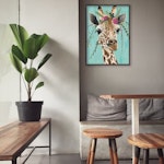 Giraff - Diamond Painting  5D - 30x20