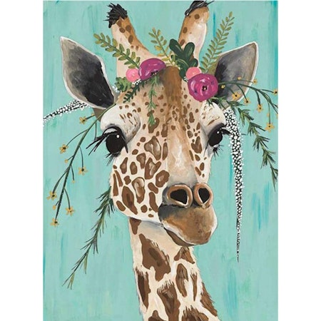 Giraff - Diamond Painting  5D - 30x20