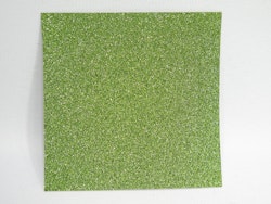Kopia Fyrkantiga små orgamipapper glitter - gul/grön - 6,5x6,5 - 4st