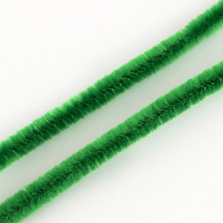 Chenille Piprensare 5mm grön