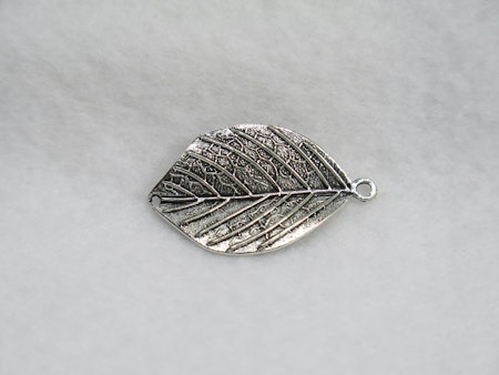 Charms - Berlock - Blad/löv - antik silver