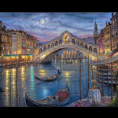 Venedig - Diamond Painting  5D - 40x30