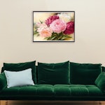 Blommor - Diamond Painting  5D - 40x30