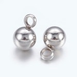 Charms - Berlock - Boll - silver