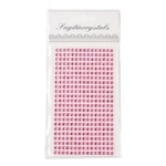 Självhäftande akryl Rhinestone strass stickers - rosa